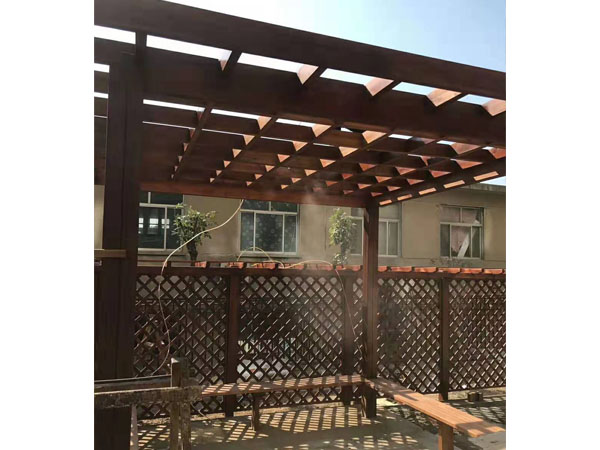 恒基家(jiā)園葡萄架加花(huā)架